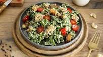 Vegan Kale Caesar Salad Vegan Kale Caesar Salad