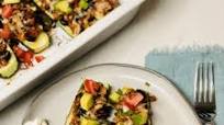 Southwest Taco Zucchini Boats Southwest Taco Zucchini Boats