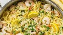 Lemon-Parmesan Angel Hair Pasta with Shrimp Lemon-Parmesan Angel Hair Pasta with Shrimp