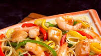 Angel Hair Pasta with Chicken and Shrimp Angel Hair Pasta with Chicken and Shrimp