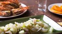 Classic Shrimp Aguachile With Lime, Cucumber, and Red Onion Recipe Classic Shrimp Aguachile With Lime, Cucumber, and Red Onion Recipe