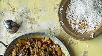 Chetna Makan's quick aubergine coconut curry Chetna Makan's quick aubergine coconut curry