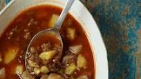 Hungarian Beef-and-Potato Soup Hungarian Beef-and-Potato Soup