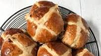 Pecan, Cinnamon and Orange Hot Cross Buns Pecan, Cinnamon and Orange Hot Cross Buns