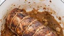 French-Style Pot-Roasted Pork Loin French-Style Pot-Roasted Pork Loin