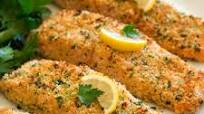 Baked Parmesan Crusted Salmon Baked Parmesan Crusted Salmon