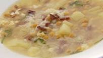 Sopa de arroz y garbanzos con hierbabuena - Karlos Arguiñano Sopa de arroz y garbanzos con hierbabuena - Karlos Arguiñano