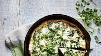 Skillet Spinach, Pea Shoot and Spring Herb Pie Skillet Spinach, Pea Shoot and Spring Herb Pie