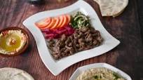 Beef Shawarma w/ Tahini Sauce Beef Shawarma w/ Tahini Sauce