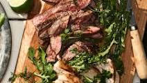 Grilled Lime Chicken & Steak with Herb & Arugula Salad Grilled Lime Chicken & Steak with Herb & Arugula Salad