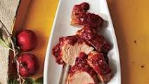 Roast Pork Tenderloin with Plum Barbecue Sauce Roast Pork Tenderloin with Plum Barbecue Sauce