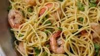 Pasta alla Pamela with Shrimp and Peas Pasta alla Pamela with Shrimp and Peas