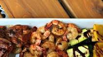 Honey Grilled Chicken and Shrimp Honey Grilled Chicken and Shrimp