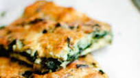 Crustless Spinach Pie With Feta Cheese Crustless Spinach Pie With Feta Cheese