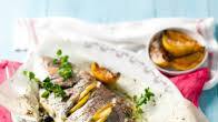 Fish with Pesto and Wild Rice Fish with Pesto and Wild Rice