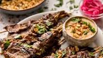 Grilled Beef Satay Grilled Beef Satay