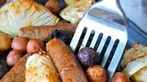 Baked Brats with Potatoes and Cabbage Baked Brats with Potatoes and Cabbage