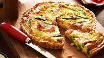Smoked salmon and asparagus quiche Smoked salmon and asparagus quiche