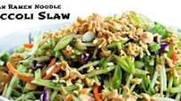 Asian Ramen Noodle Broccoli Slaw Asian Ramen Noodle Broccoli Slaw