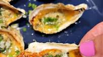 Air Fryer Oysters with Cheesy Lemon Garlic Butter Air Fryer Oysters with Cheesy Lemon Garlic Butter