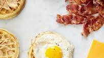 Waffle Egg Sandwiches with Spicy Maple Butter Waffle Egg Sandwiches with Spicy Maple Butter