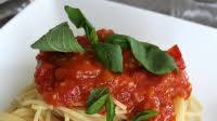 Spaghetti Sauce with Fresh Tomatoes Spaghetti Sauce with Fresh Tomatoes