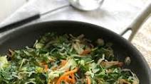 Stir-Fried Collard Greens with Cabbage and Carrots Stir-Fried Collard Greens with Cabbage and Carrots