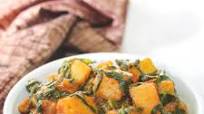 Palak Sabzi (With Potatoes)