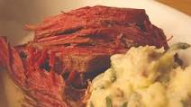 Corned Venison Brisket and Irish Mashed Potatoes Corned Venison Brisket and Irish Mashed Potatoes