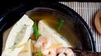 Shrimp Stuffed Tofu Soup Shrimp Stuffed Tofu Soup