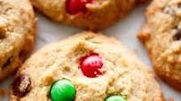 M&M Cookies (Soft Santa Cookies) M&M Cookies (Soft Santa Cookies)