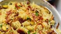 Rice pilaf with dried fruit and nuts Rice pilaf with dried fruit and nuts