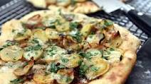 Potato and Blue Cheese Pizza Potato and Blue Cheese Pizza