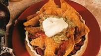 Nachos with guacamole Nachos with guacamole