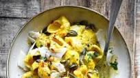 Roasted Pumpkin and Sour Cream Pasta Roasted Pumpkin and Sour Cream Pasta