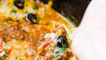 The Most Delicious Slow Cooker Taco Dip The Most Delicious Slow Cooker Taco Dip