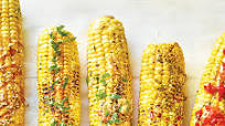 Grilled Corn with Toppings Grilled Corn with Toppings