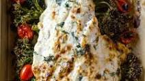 One Pan Baked Grouper with Broccolini and Tomatoes One Pan Baked Grouper with Broccolini and Tomatoes