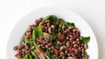 Garlicky Black-Eyed Peas with Spinach and Bacon Garlicky Black-Eyed Peas with Spinach and Bacon