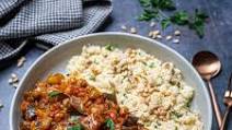 Moroccan Aubergine and Chickpea Tagine Moroccan Aubergine and Chickpea Tagine