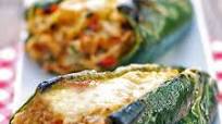 Chicken-Stuffed Poblano Peppers Chicken-Stuffed Poblano Peppers