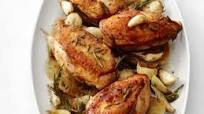 Garlic-Roasted Chicken Garlic-Roasted Chicken