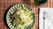 Receita simples de salada caesar Receita simples de salada caesar