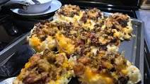 Twice Baked Bacon Cheeseburger Potatoes Twice Baked Bacon Cheeseburger Potatoes