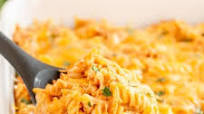 Cheesy Chicken Enchilada Pasta Cheesy Chicken Enchilada Pasta