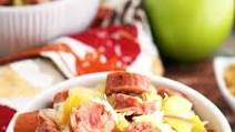 Slow Cooker Sauerkraut and Sausage Recipe with Potatoes and Apples Slow Cooker Sauerkraut and Sausage Recipe with Potatoes and Apples