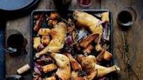 Sheet-Pan Chicken with Sourdough and Bacon Sheet-Pan Chicken with Sourdough and Bacon