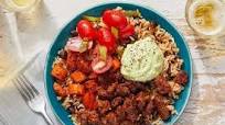 Mexican Beef & Rice Bowls with Guacamole & Tomato Salsa Mexican Beef & Rice Bowls with Guacamole & Tomato Salsa