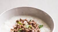 Garlic Beef and Onion Congee Garlic Beef and Onion Congee