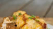 Loaded Baked Potato and Buffalo Chicken Casserole Loaded Baked Potato and Buffalo Chicken Casserole
